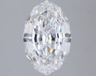 3.08ct Oval Step Cut E VVS2 Lab Grown Diamond