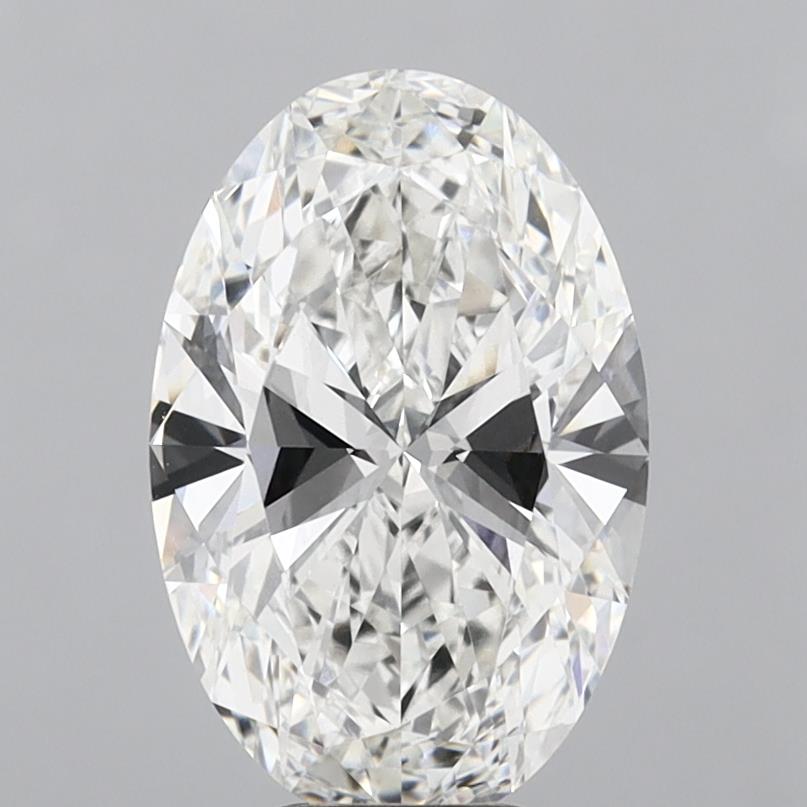 7.07ct Moval E VVS2 Lab Grown Diamond