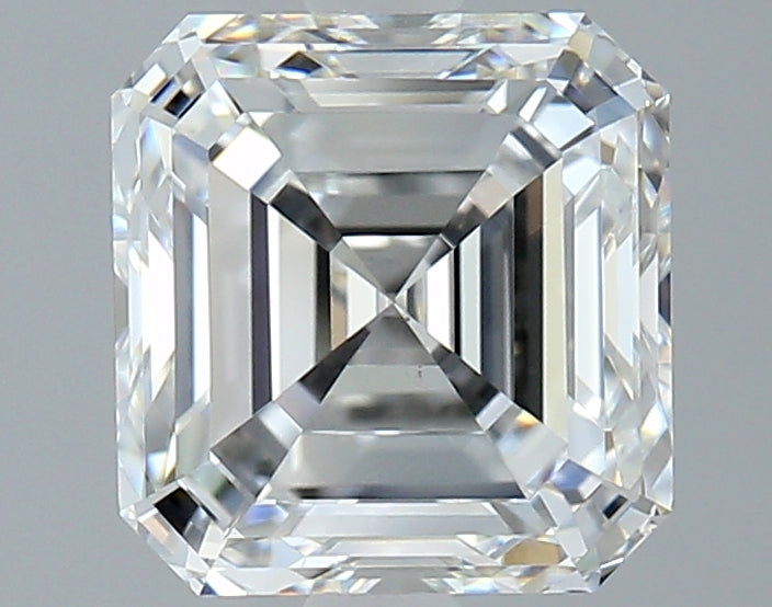 2.5ct Asscher F VS2 Natural Diamond