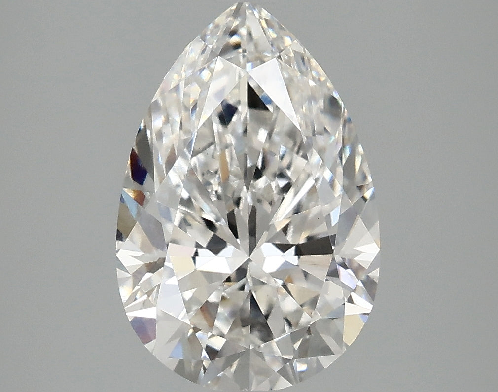 2.96ct Pear E VS1 Lab Grown Diamond