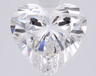1.09ct Heart F VVS2 Lab Grown Diamond