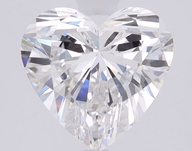 1.09ct Heart F VVS2 Lab Grown Diamond