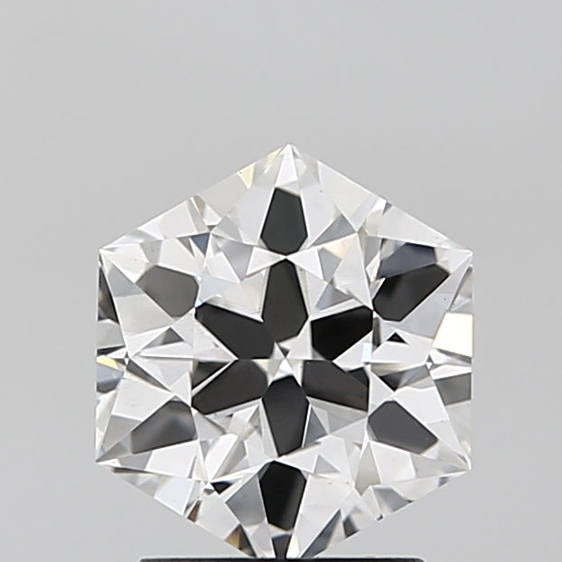 2.07ct Hexagonal E VS1 Lab Grown Diamond