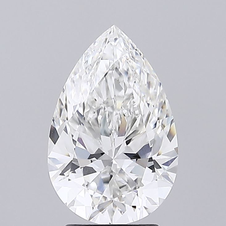 2.65ct Pear F VVS2 Lab Grown Diamond