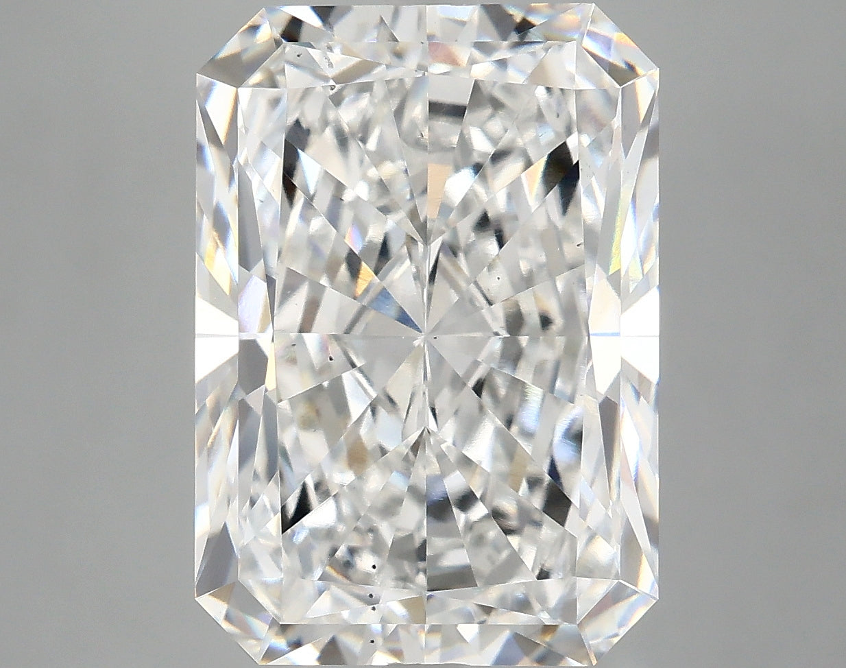 8.28ct Radiant E VS2 Lab Grown Diamond