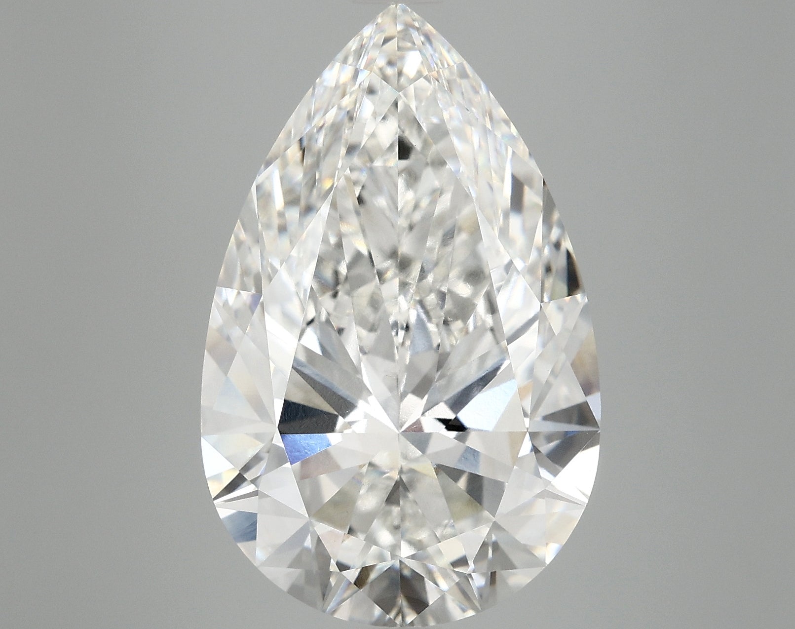 9.15ct Pear F VVS2 Lab Grown Diamond