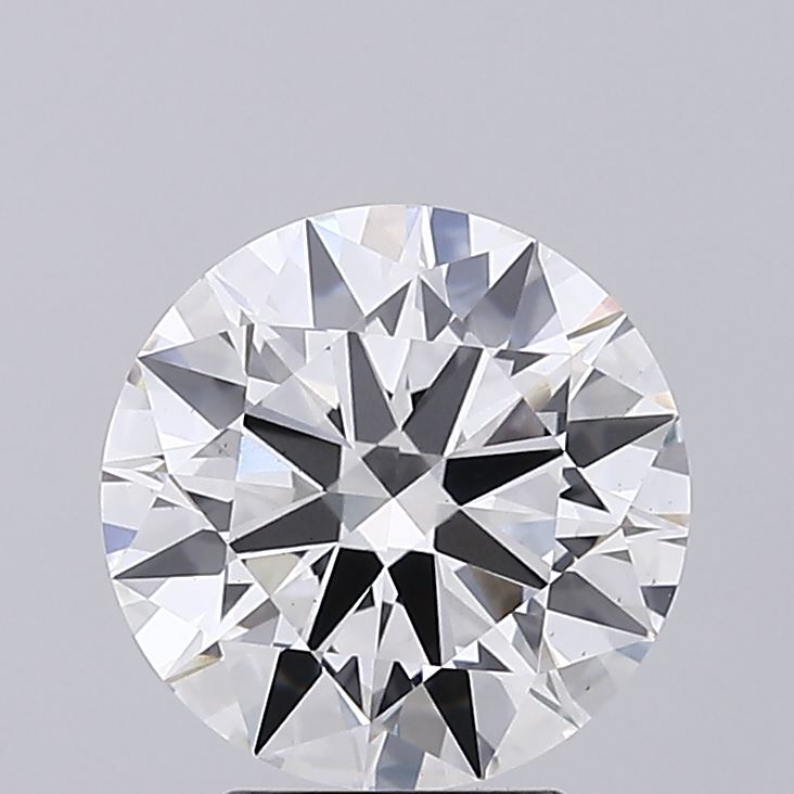 3.2ct Round F VS2 Lab Grown Diamond