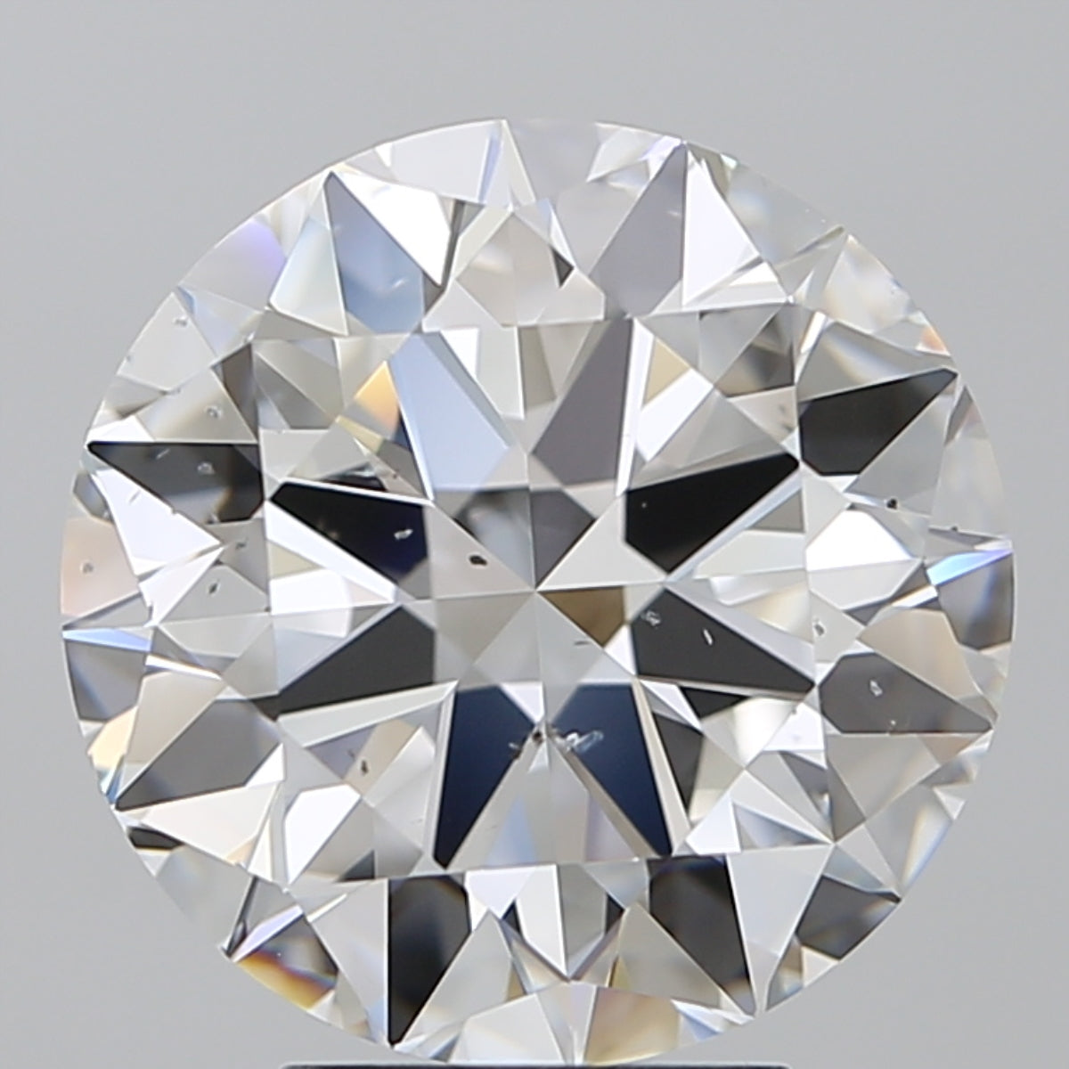5.01ct Round F SI2 Natural Diamond
