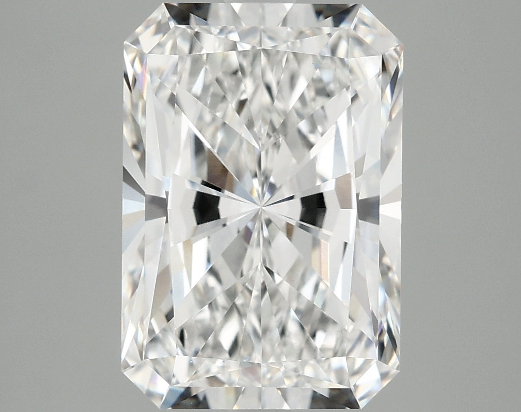 3.72ct Radiant F VVS2 Lab Grown Diamond