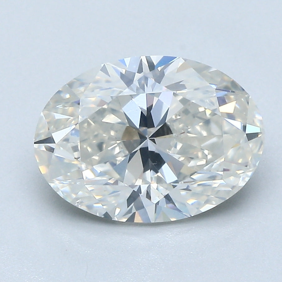 2.5ct Oval H SI2 Natural Diamond