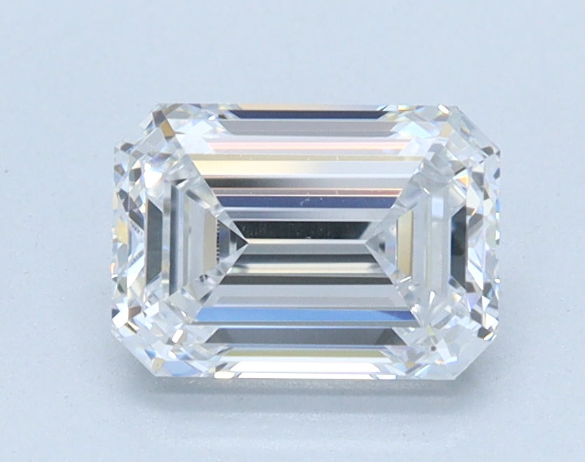 1.11ct Emerald D VS2 Lab Grown Diamond