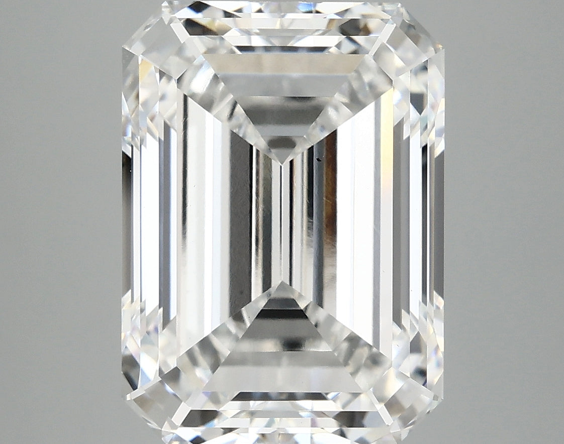 7.75ct Emerald F VS1 Lab Grown Diamond