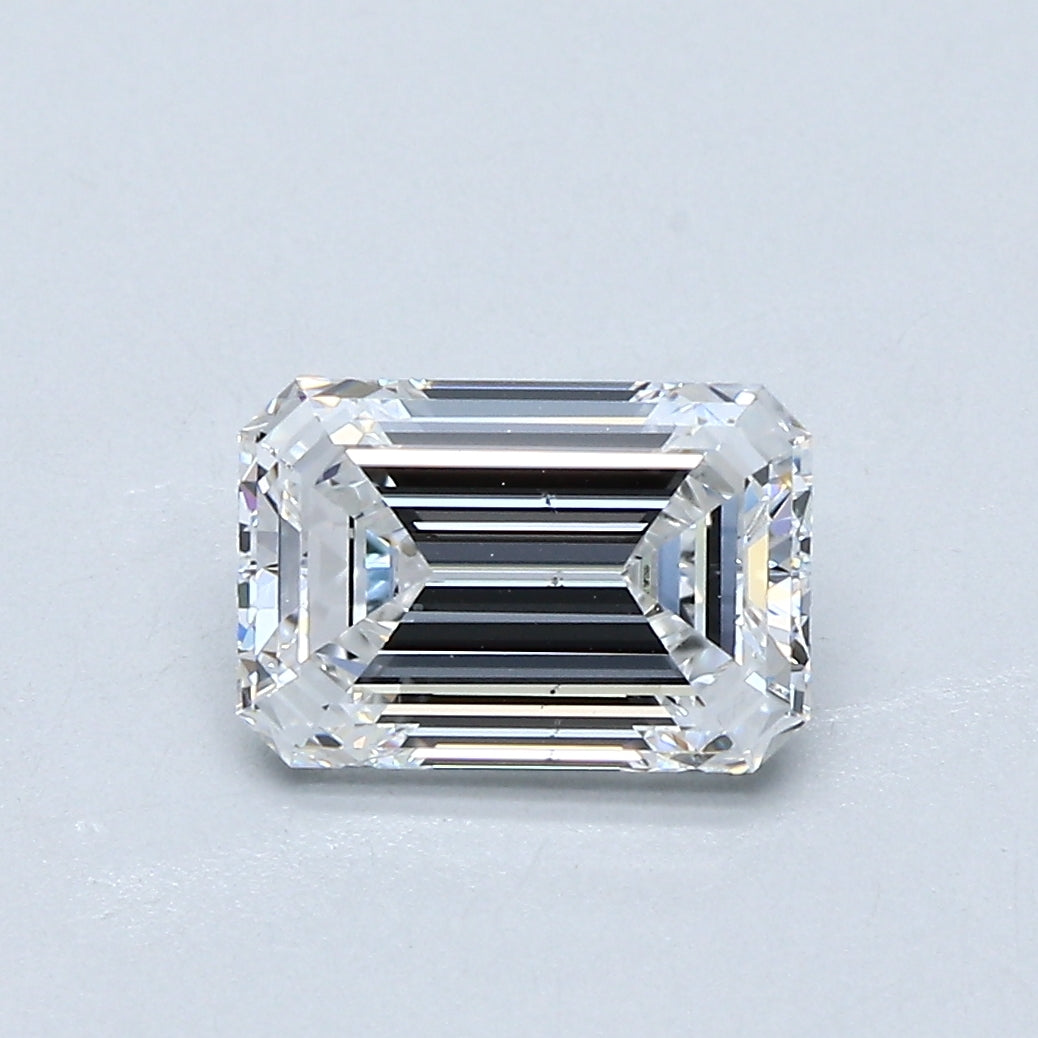 1.51ct Emerald D SI1 Natural Diamond