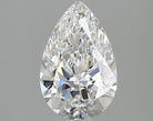 1.38ct Pear D VS2 Lab Grown Diamond