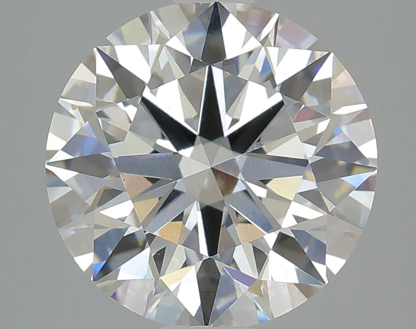 3.43ct Round F VS2 Lab Grown Diamond