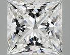 4.1ct Princess E VVS2 Lab Grown Diamond