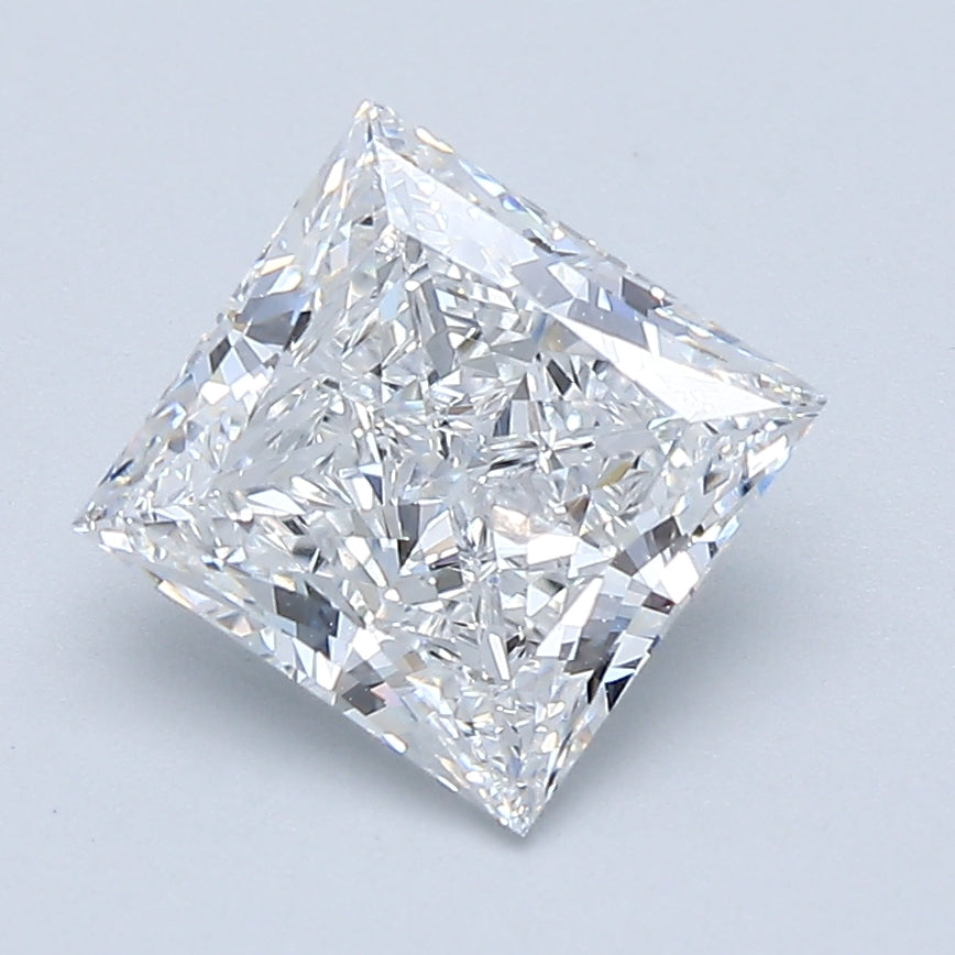 1.73ct Princess D I1 Natural Diamond