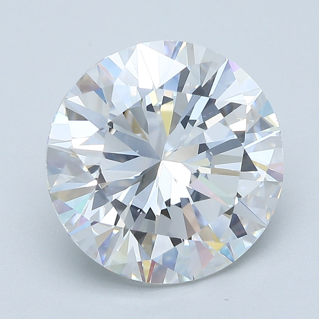 5.02ct Round D VS2 Natural Diamond