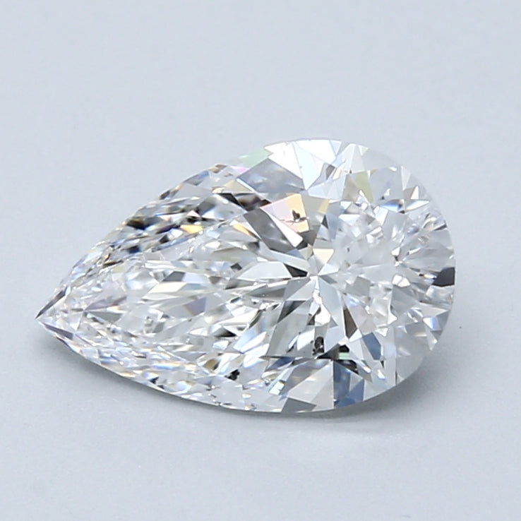 1.71ct Pear D SI2 Natural Diamond