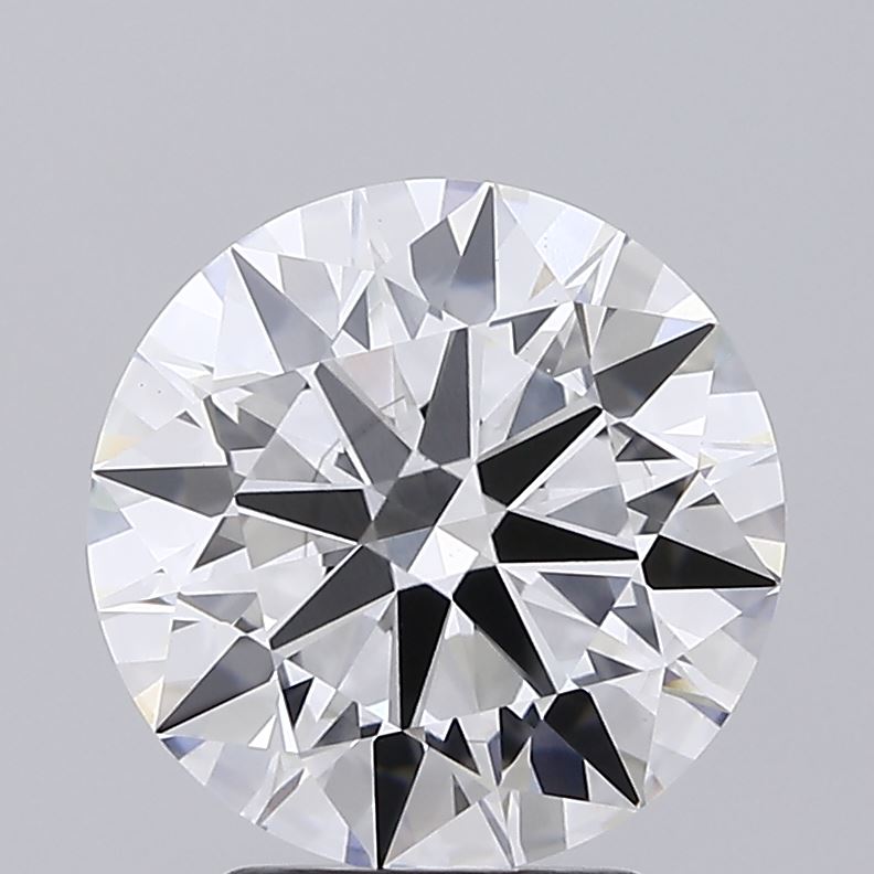 3.29ct Round F VS2 Lab Grown Diamond