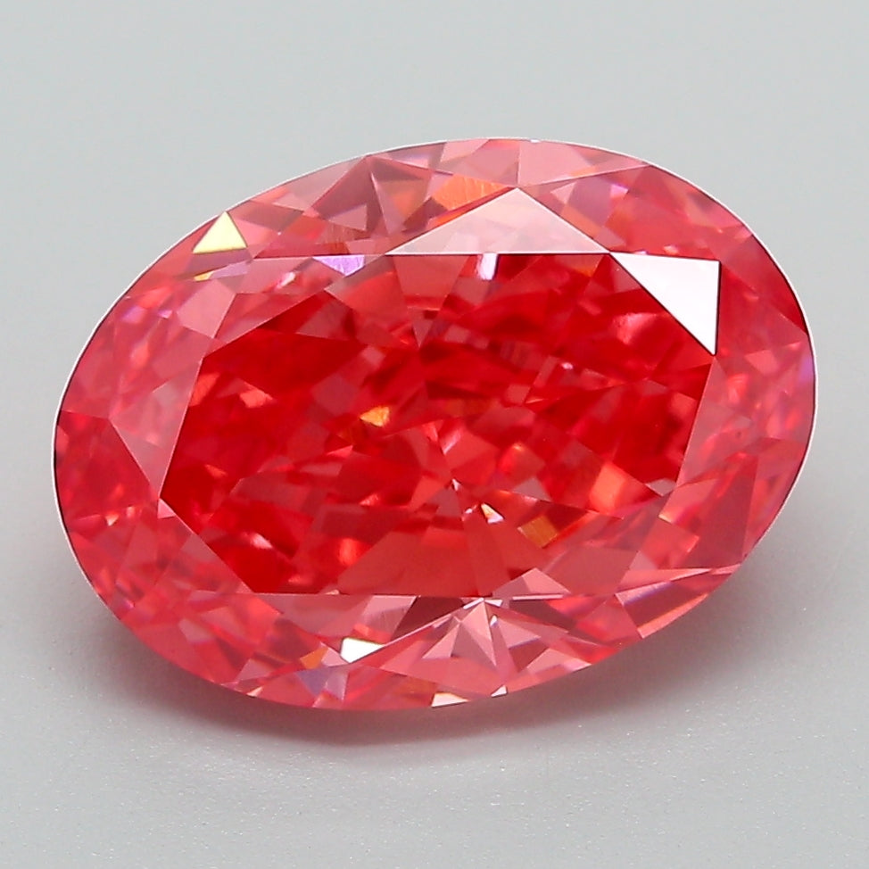 4.71ct Oval P VS1 Lab Grown Diamond