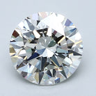 2.5ct Round H SI1 Natural Diamond