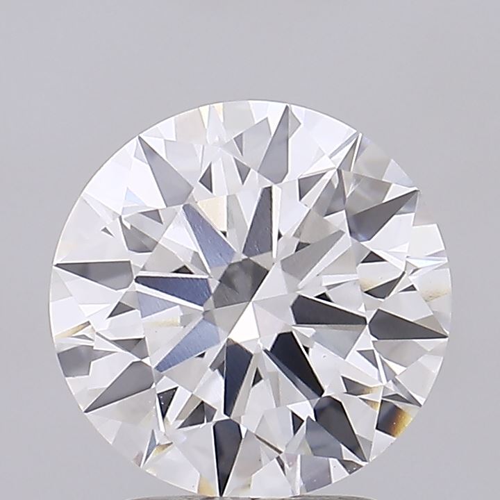 2.72ct Round F VVS2 Lab Grown Diamond