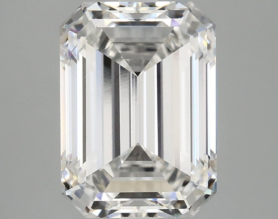 3.89ct Emerald F VVS2 Lab Grown Diamond