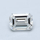 0.91ct Emerald F IF Natural Diamond