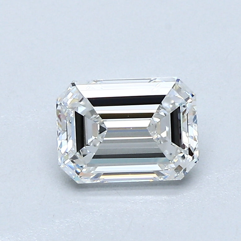 0.91ct Emerald F IF Natural Diamond