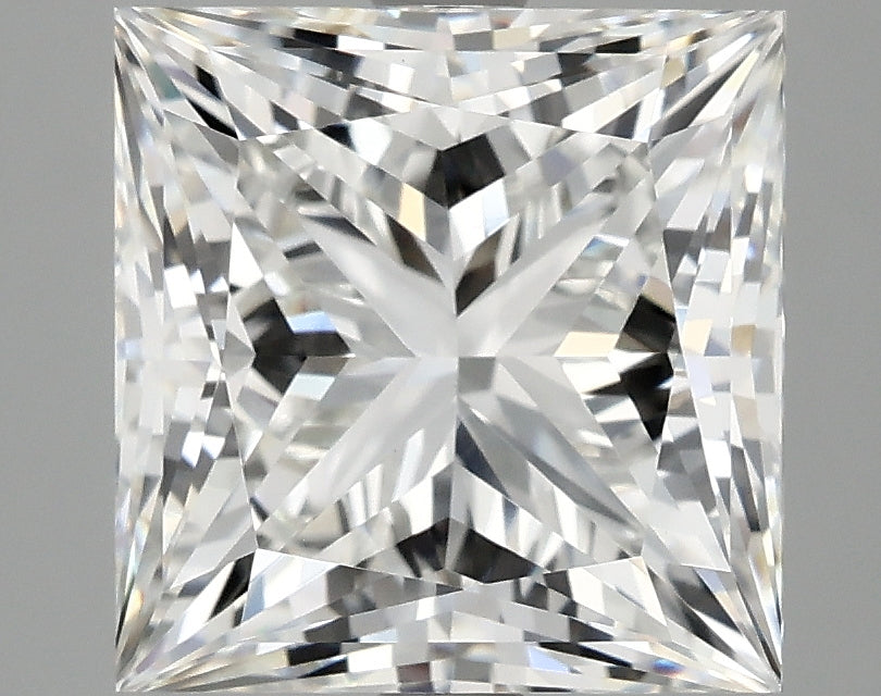 3.9ct Princess F VVS2 Lab Grown Diamond