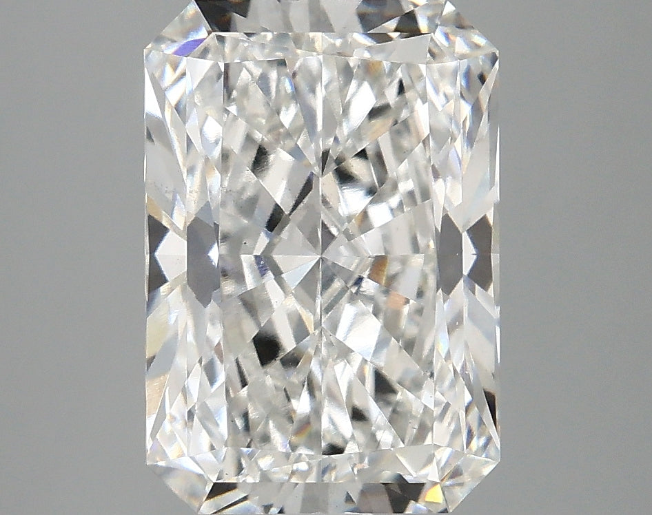 3.89ct Radiant F VS2 Lab Grown Diamond