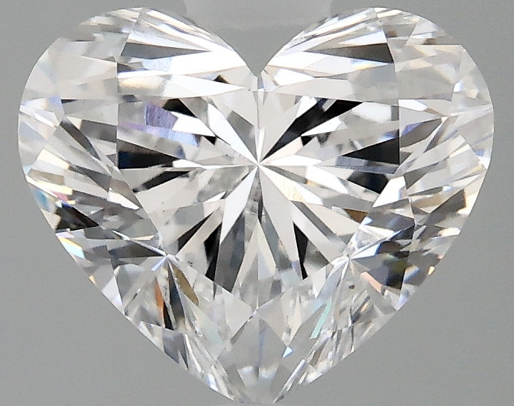 2.56ct Heart D VS2 Lab Grown Diamond