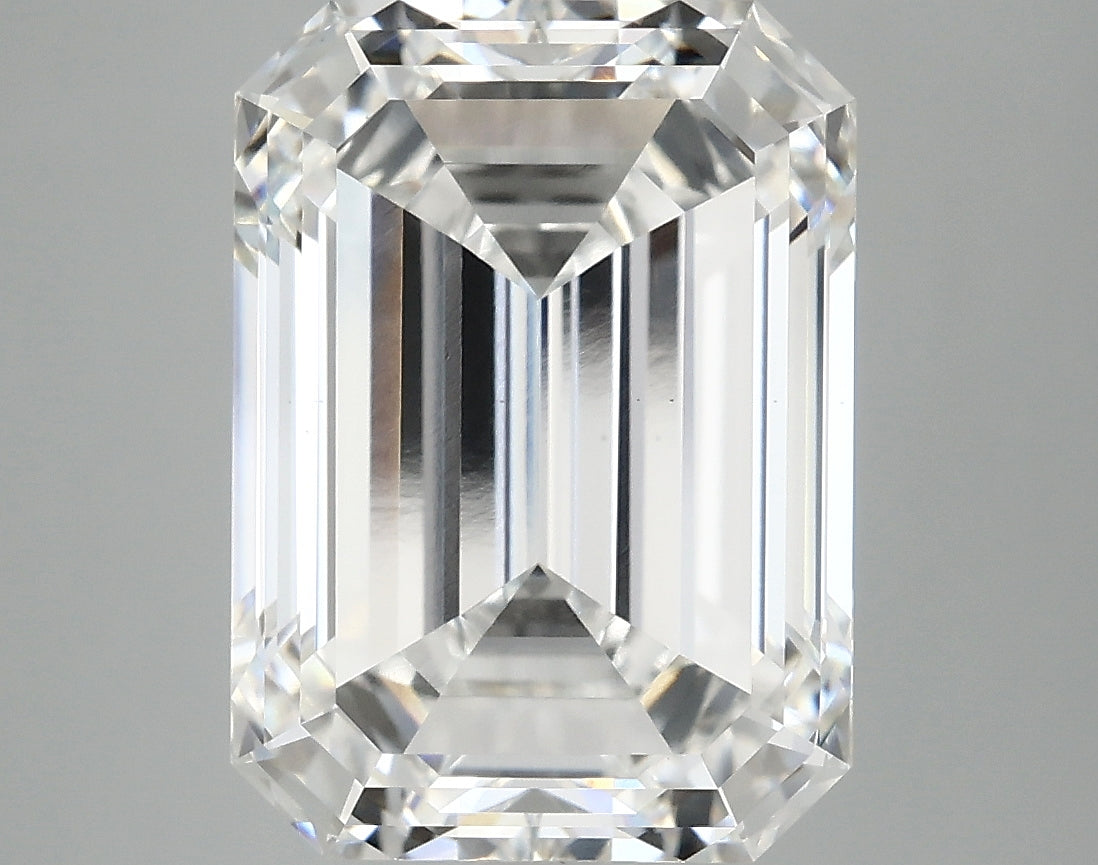 6.89ct Emerald F VS1 Lab Grown Diamond