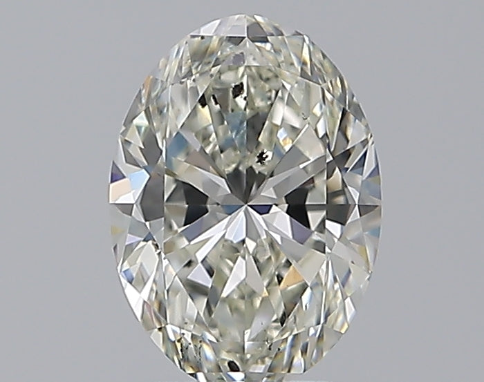1.7ct Oval J SI2 Natural Diamond