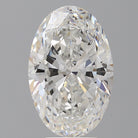 5.57ct Oval F VVS2 Lab Grown Diamond