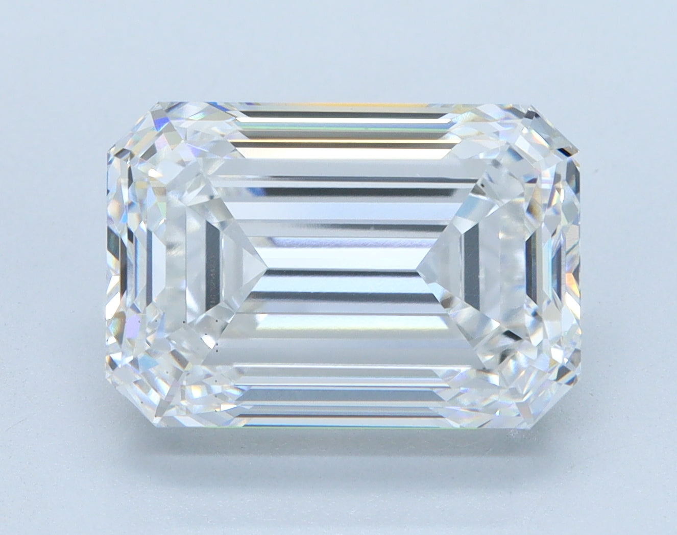 5.37ct Emerald E VS2 Lab Grown Diamond