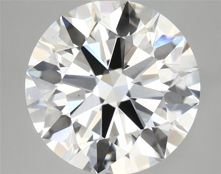 3.76ct Round F VS2 Lab Grown Diamond