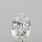 1.03ct Step Oval E VS1 Lab Grown Diamond