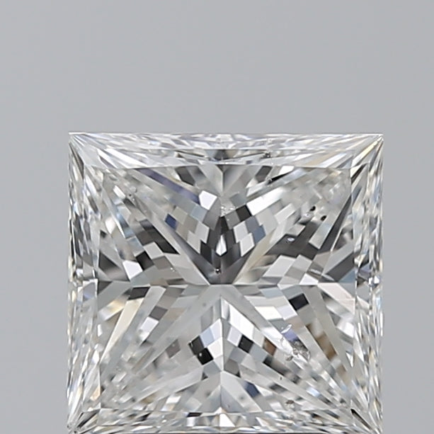 3.01ct Princess F SI2 Natural Diamond