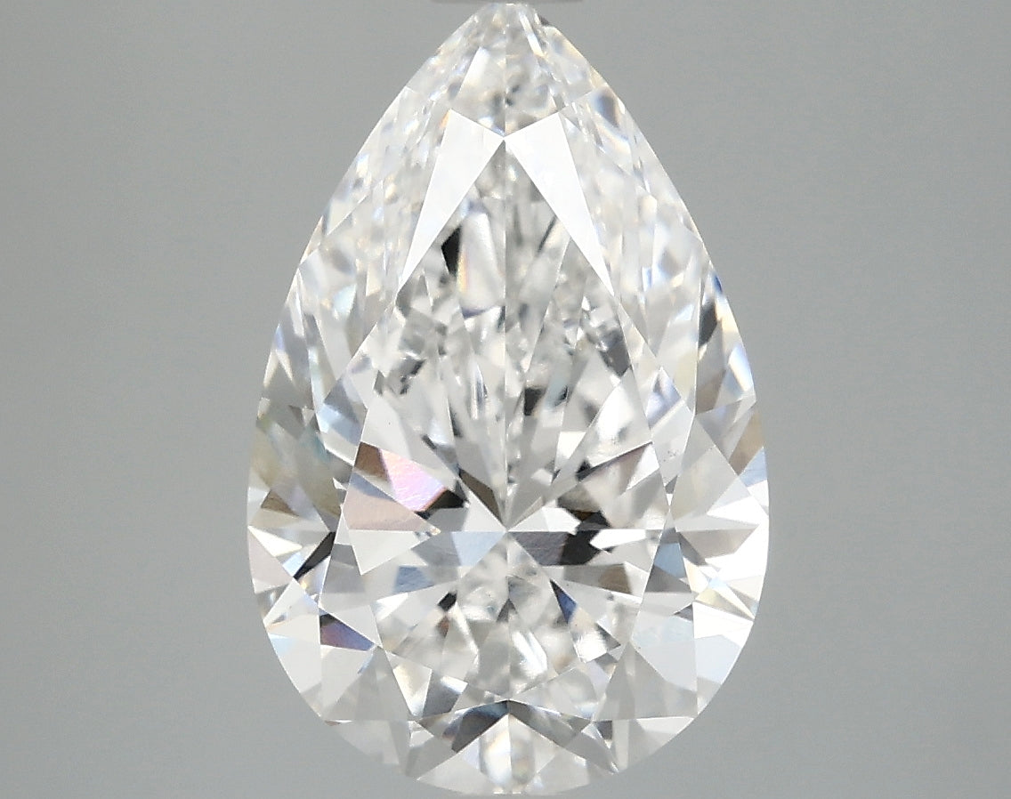 3.92ct Pear E VS1 Lab Grown Diamond
