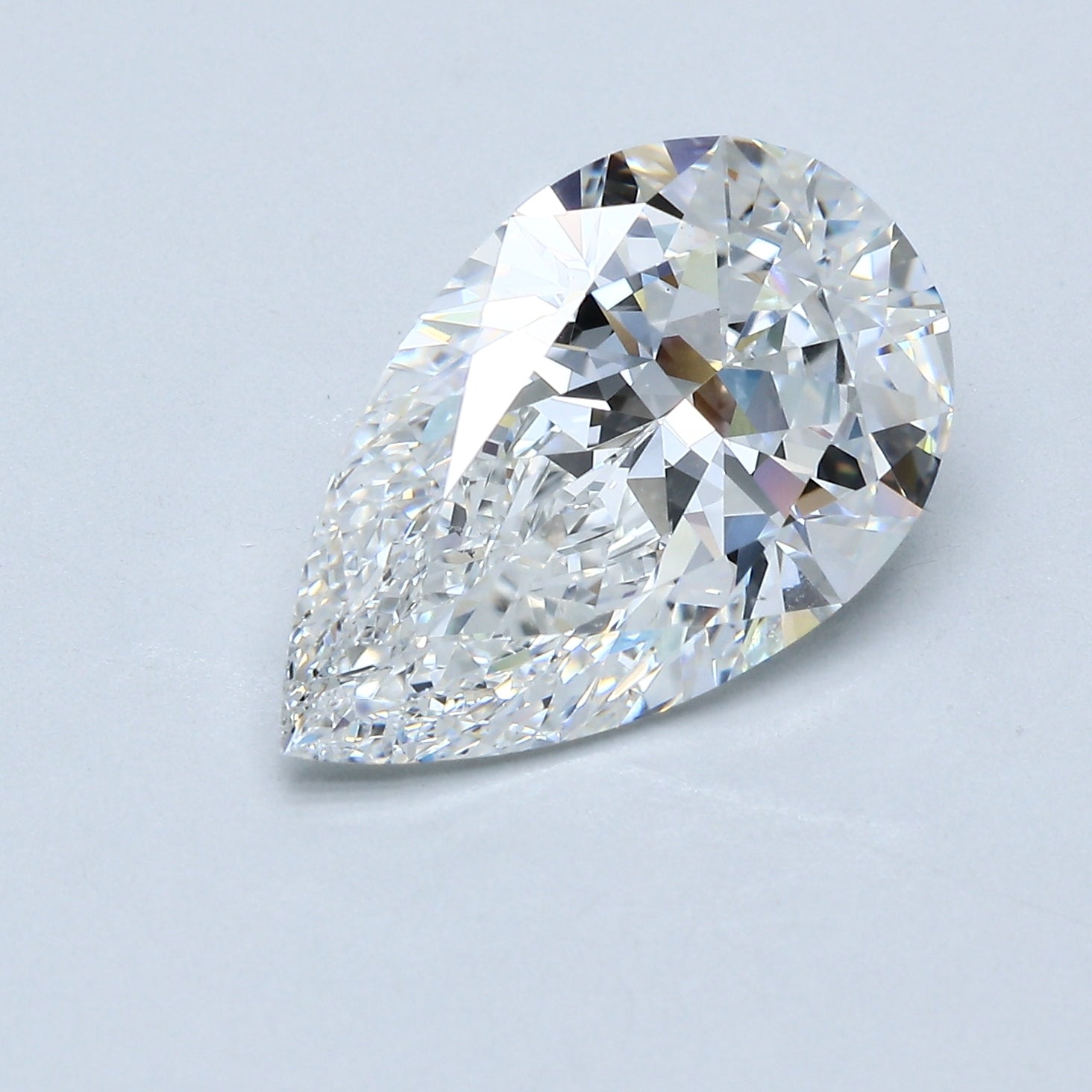 5.07ct Pear F VS2 Natural Diamond