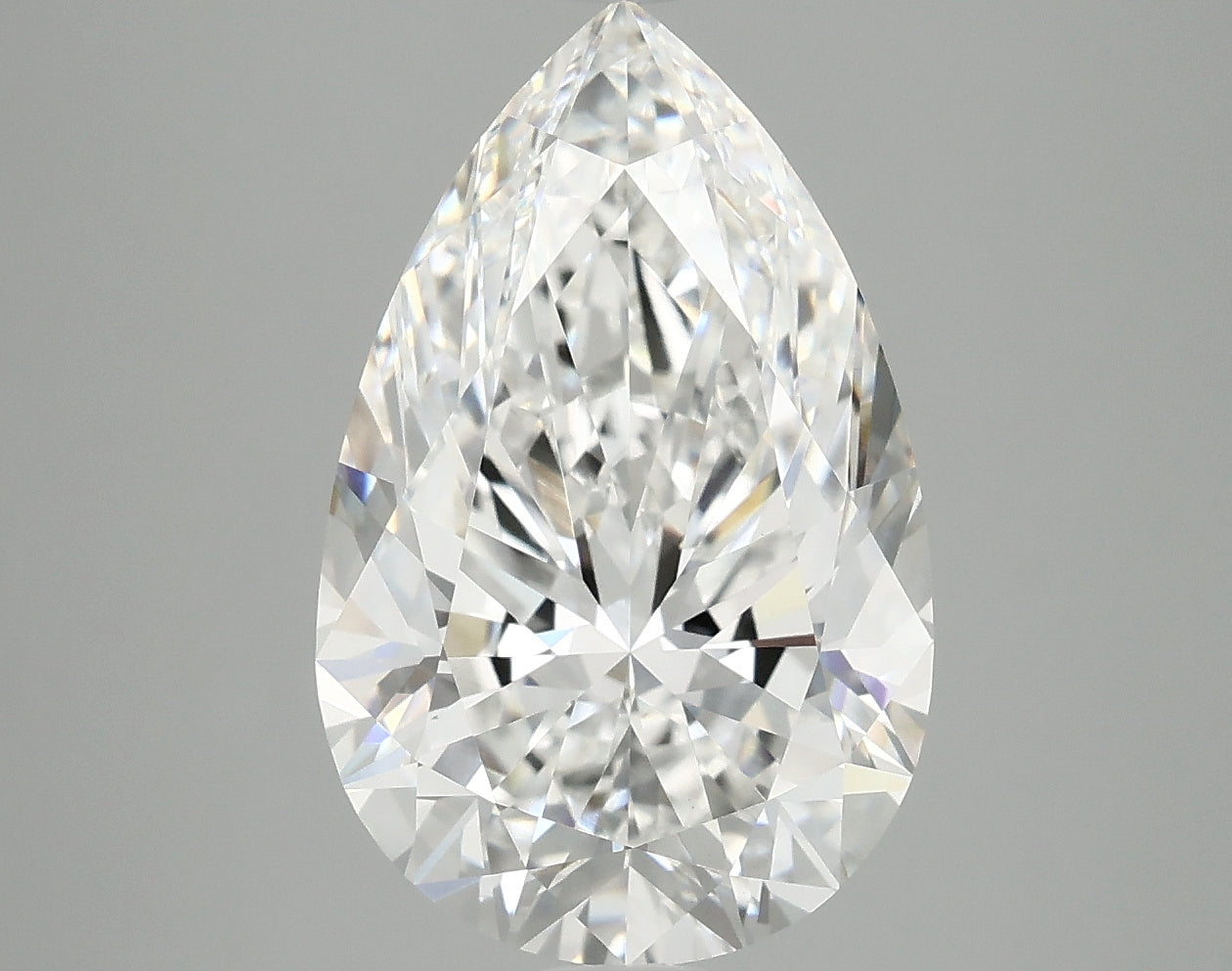 4.55ct Pear E VVS2 Lab Grown Diamond