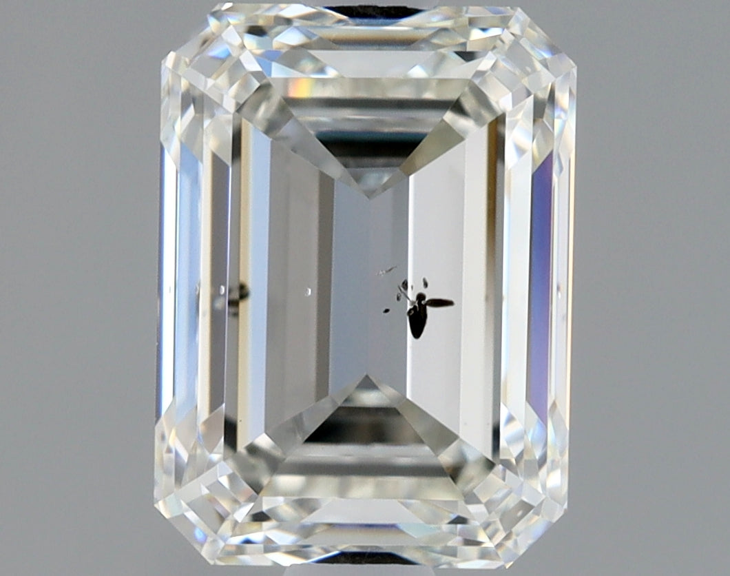 1.5ct Emerald I SI2 Natural Diamond