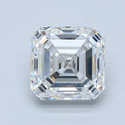 2.51ct Asscher F VS2 Natural Diamond