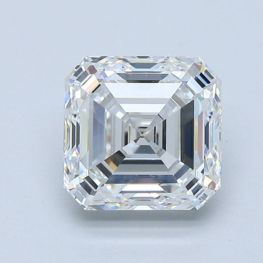 2.51ct Asscher F VS2 Natural Diamond