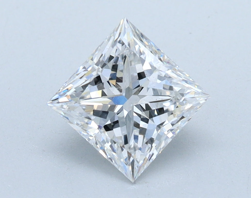 1.09ct Princess D VS2 Lab Grown Diamond