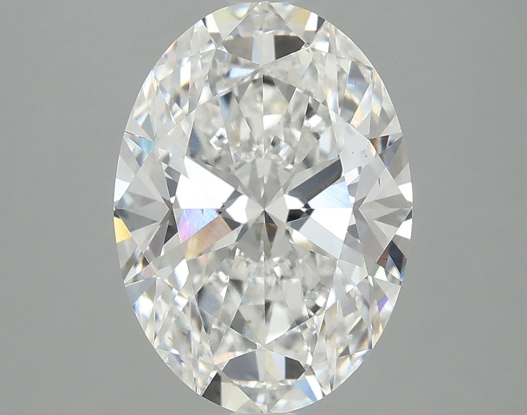 3.72ct Oval F VS2 Lab Grown Diamond