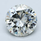 3.53ct Round J I1 Natural Diamond