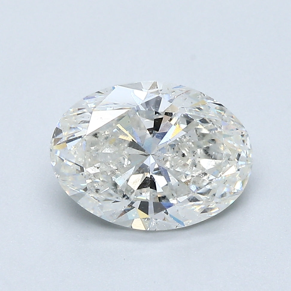 2.01ct Oval H SI2 Natural Diamond